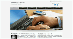 Desktop Screenshot of ammarelgohary.com